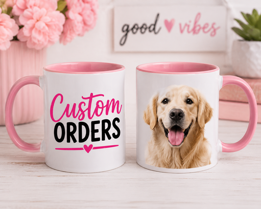 Custom Mug Order – Payment Only